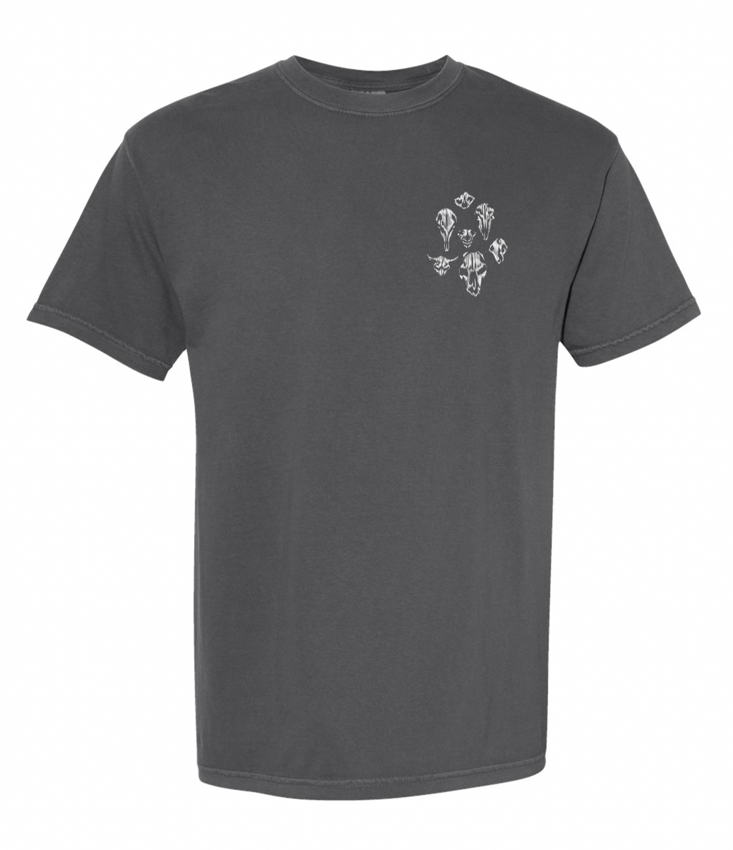 PREORDER Bones T-shirt - The Texas Chainsaw Massacre in color Pepper