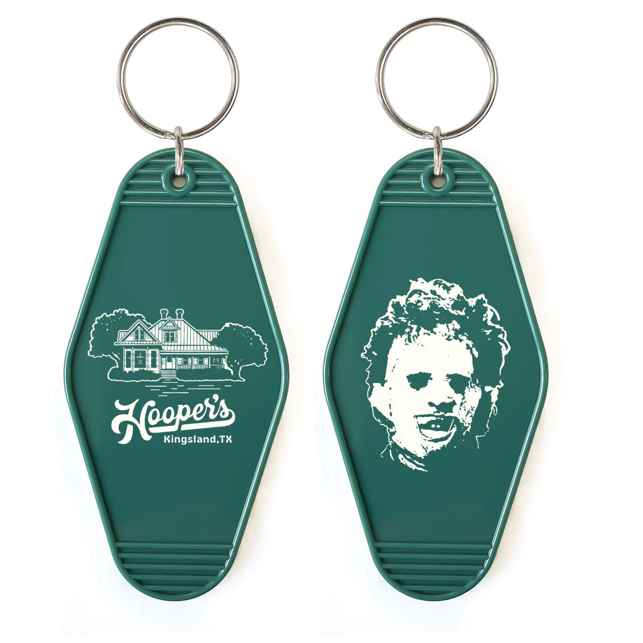 Leatherface & The Sawyer House Keychain