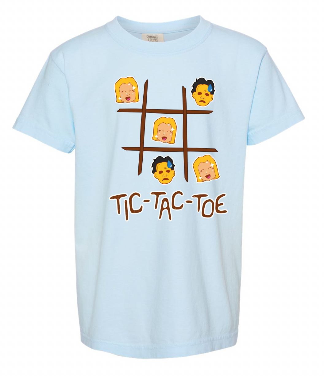 PREORDER The Texas Chainsaw Massacre “Tic-Tac-Toe” Kids T-Shirt