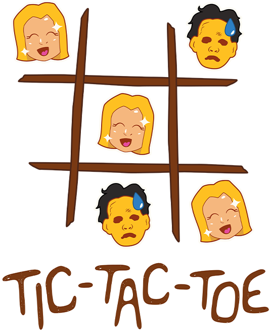 PREORDER The Texas Chainsaw Massacre “Tic-Tac-Toe” Baby Onesie