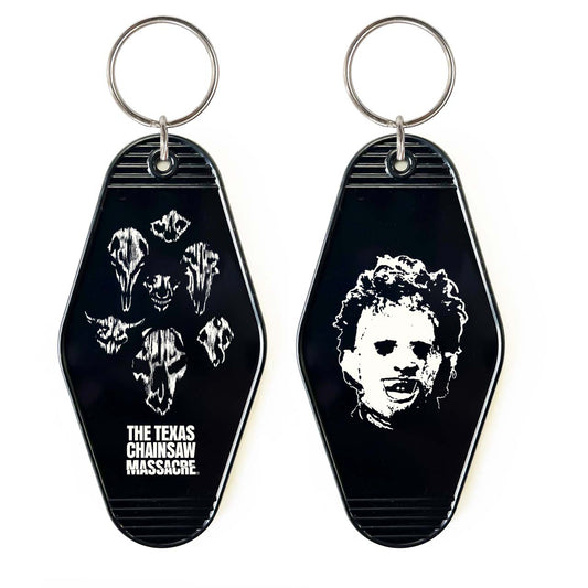 Leatherface & Bones Keychain