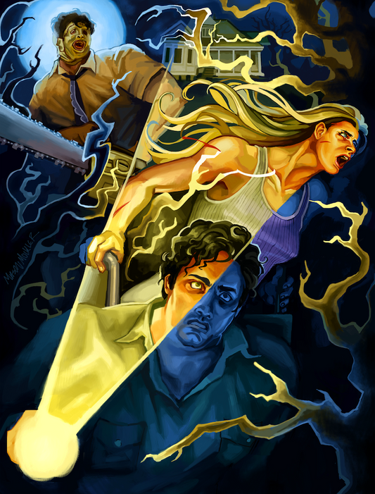 PREORDER Spotlight Poster - The Texas Chainsaw Massacre