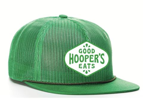 Hooper's Green Mesh Patch Hat